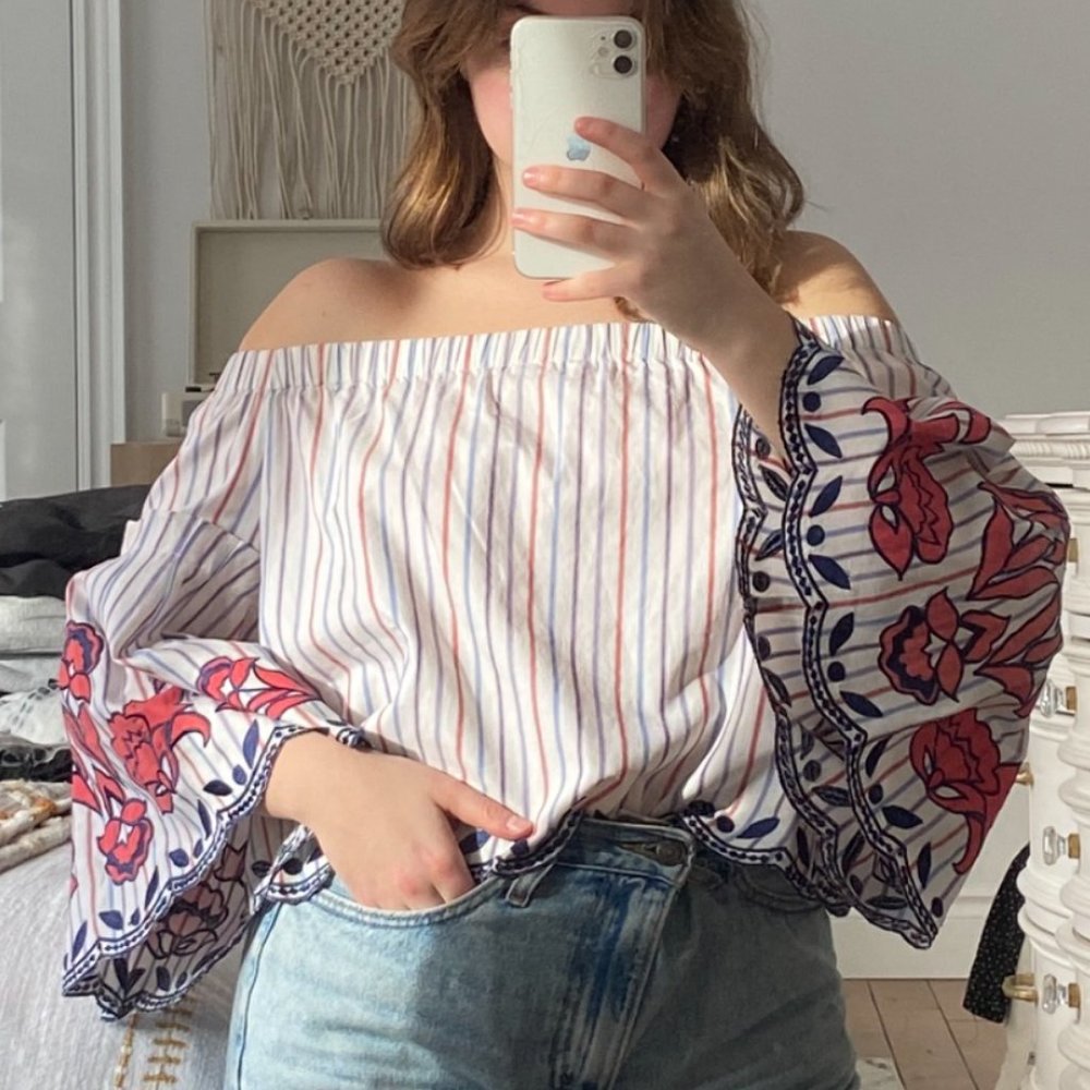 Off-the-Shoulder Blouse